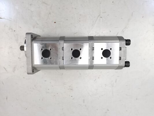 ποιότητας  3 Stage Hydraulic Gear Pump 16+16+16-10T-R High Quality  Iron and Aluminum alloy materials  Range for Construction Machinery Factory Supply Hydraulic Spare Parts εργοστάσιο