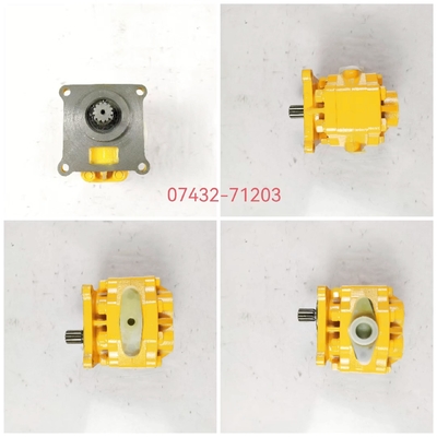 07432-71203 Αντλία υδροκινητήρων Komatsu GD605A GD655A WA100 WA100SS WA100SS WA120 WA120L WR11 WR11SS