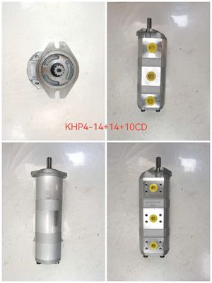 Υδραυλική αντλία γραναζιών υψηλής απόδοσης KHP4-14+14+10CD με ισχύ 11KW, παροχή 1060lpm και πίεση 160kPa-250kPa, Υδραυλικά εξαρτήματα γεωργικών μηχανημάτων