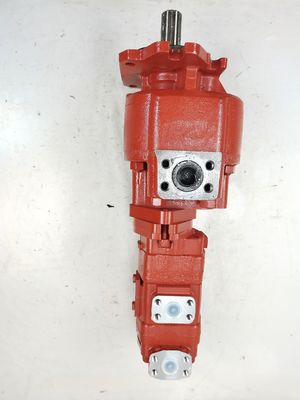 Σιδηροαλουμίνιο ανοξείδωτο ατσάλι NABCO Gear Pump NABCO-60+45+22-15T-C4-L Υδραυλική αντλία γραναζιών μέσης υψηλής πίεσης για εξοπλισμό κατασκευών Kawasaki