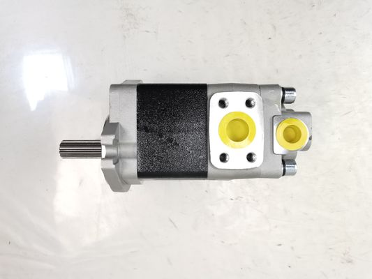 Αντλία γραναζιών εξωτερικής εμπλοκής μέσης και υψηλής πίεσης SYHYK-F60+F08-A1TΦL Υδραυλική αντλία Ανταλλακτικά για Komatsu Kawasaki που χρησιμοποιούνται σε βαριά μηχανήματα