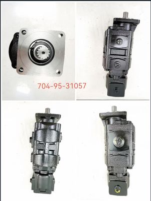 Εξωτερική αντλία γραναζιών μεσαίας και υψηλής πίεσης 704-95-31057 Υδραυλική αντλία Ανταλλακτικά για Komatsu Kawasaki που χρησιμοποιούνται σε βαριά μηχανήματα