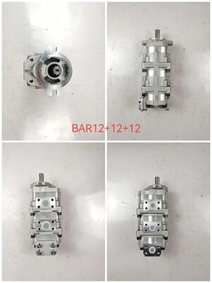 Υδραυλική αντλία τροχιάς BAR12+12+12 Υψηλής ποιότητας για την Komatsur Κατασκευαστική μηχανή εργοστάσιο προμήθειας Υδραυλικά ανταλλακτικά