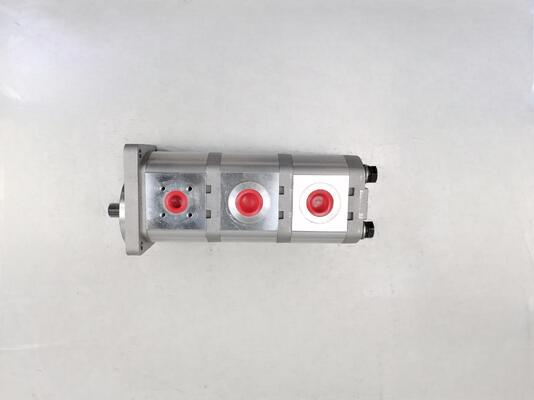 Υλικά σιδήρου και αλουμινίου υδραυλικά ελαστικά αντλία 12+12+9CC-15T-R σειρά για κατασκευαστικά μηχανήματα εργοστάσιο προμήθειες υδραυλικά ανταλλακτικά