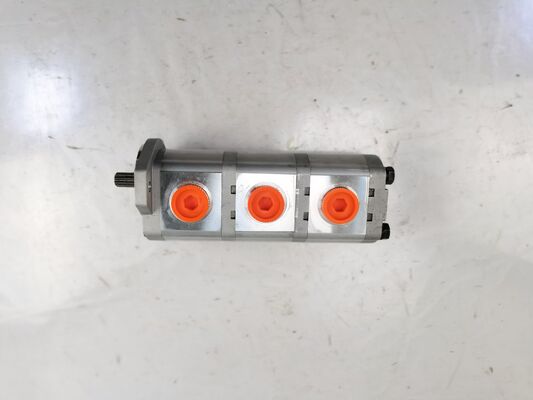 Υδραυλική αντλία τροχιάς 12+12+12 10T L Υλικά σιδήρου και κράματος αλουμινίου Διάλογος για κατασκευαστικά μηχανήματα Εξαγωγές εργοστασίων Υδραυλικά ανταλλακτικά