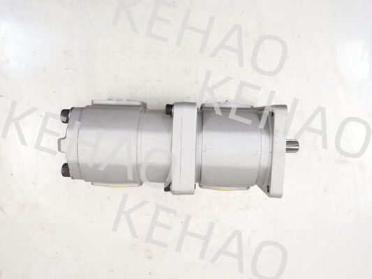 Υδραυλική αντλία γραναζιών Αντλίες γραναζιών για βαριά μηχανήματα Συστήματα διεύθυνσης και ισχύος Αντλία λαδιού Αριθμός εξαρτήματος 704-56-11101 Κράμα αλουμινίου