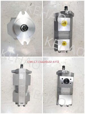 Αντλία γραναζιού CBKUL1-E442+E432-A1TZ Υψηλής ποιότητας τιμόνι και συσκευή ισχύος αντλία λαδιού υδραυλικών ανταλλακτικών που χρησιμοποιούνται σε μηχανήματα Komatsu
