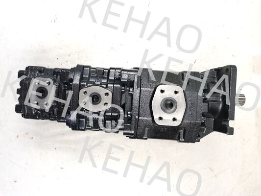 NABCO αντλία ταχυτήτων NABCO126MM+76MM+80MM-14T-L Σίδηρο αλουμίνιο ανοξείδωτο χάλυβα Μέση υψηλής πίεσης υδραυλική αντλία ταχυτήτων για εξοπλισμό Kawasaki