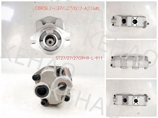 Υψηλής πίεσης χυτοσίδηρος υδραυλική αντλία μετατροπής ST27+27+27G9H9-L-911 αντλία πετρελαίου CBKSL2-G27+G27+G27-A2T4ΦL με 1 έτος εγγύηση για βιομηχανικές υπηρεσίες