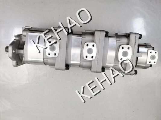 Εγγύηση ενός έτους Αντλία γραναζιού 705-56-34180/SAR 80+56+36+12 Μεσαίας υψηλής πίεσης αντλία γραναζιού Εύρος για WA380-1/5 38 Μηχανήματα Komatsu