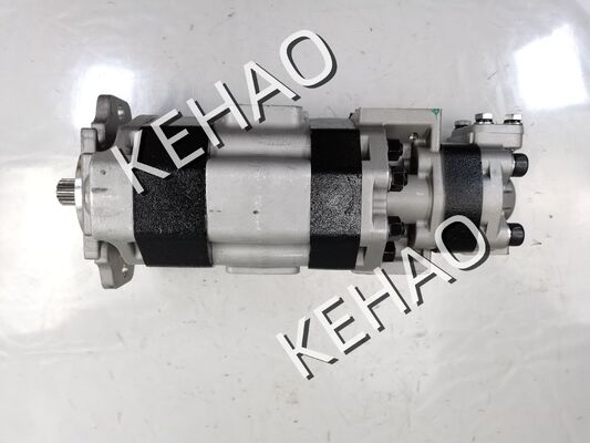 Προσαρμόστε την υδραυλική αντλία Kawasaki 44083-36750 Σιδήρου και αλουμινίου υλικά κράμα αντλία μεταφοράς πετρελαίου SDR ((30) 63+50+SBR6 για γεωργικά μηχανήματα