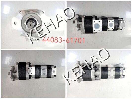 Αντλία υδραυλικών τροχών Kawasaki 44083-61701 Υλικά σιδήρου και αλουμινίου μεταφοράς πετρελαίου για βαριά μηχανήματα OEM Υποστηριζόμενη