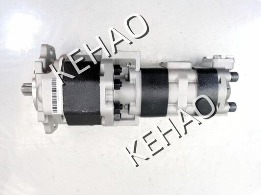 Αντλία υδραυλικών τροχών Kawasaki 44083-61701 Υλικά σιδήρου και αλουμινίου μεταφοράς πετρελαίου για βαριά μηχανήματα OEM Υποστηριζόμενη