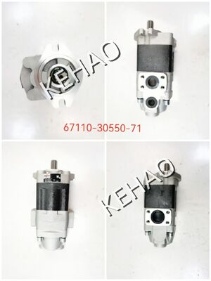 KEHAO 67110-30550 Υδραυλική αντλία με 1060lpm ροή 11KW Δύναμη από ανοξείδωτο χάλυβα και κράμα αλουμινίου 1 έτος εγγύηση