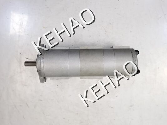 Customize Hydraulic Gear Pump KHP4-14+14+10  11T Oil Pump for Japan Komatsu Iron and Aluminum alloy materials Oil Transfer Pump OEM ODM