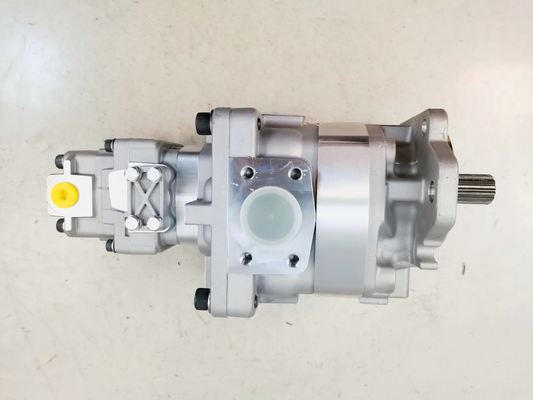 Komatsu Hydraulic Gear pump 705-56-33120 Industrial Grade Gear Oil Pump Cast Iron Hydraulic Spare Parts Replacement for Excavator One Year Warranty
