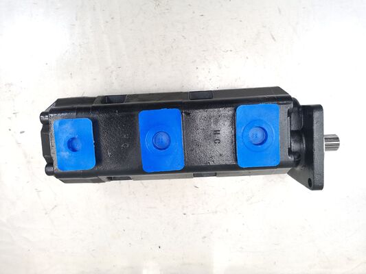 JHP Series Hydraulic Gear Pump JHP2080+2080+2040 R Χυτοσίδηρο και υλικά κράματος αλουμινίου Μία αντλία μεταφοράς πετρελαίου OEM ODM Πιστοποίηση