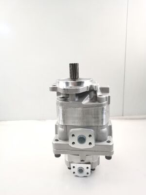 Προσαρμόστε υδραυλική αντλία 705-51-31200 Ιαπωνία Komatsu Gear αντλία χυτοσίδηρο κράμα αλουμινίου Gear αντλία για φορτιστή τροχών WA500-6 OEM ODM Ένα έτος εγγύηση