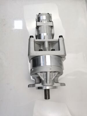 Komatsu 705-56-34710 Hydraulic Gear Pump SAR3-112+(1)U28+U14  Pump Iron Aluminum alloy Hydraulic Spare Parts for Komatsu WA500-6 Factory Supply