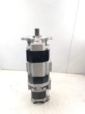 Αντλία γραναζιών υδραυλική Kawasaki 90ZV-5 44083-61860/SDL30-71.4+50.4+（20） Υδραυλικά ανταλλακτικά από χυτοσίδηρο για εξοπλισμό τροχοφόρων φορτωτών