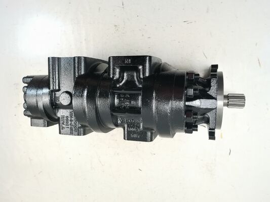 Αντλία γραναζιών υδραυλική Kawasaki L3-71+56+(2)22 Υδραυλικά εξαρτήματα Μαντεμένια κράμα αλουμινίου Αντλία γραναζιών λαδιού για μηχανήματα φορτωτών τροχών πιστοποιημένη κατά ISO9001
