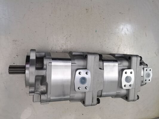 Υδραυλική Αντλία Γρανάζων Komatsu Pump SAR3-90+90+(1)20 Υδραυλικός Κινητήρας Χυτοσίδηρος Κράμα Αλουμινίου Αντλία Λαδιού Βαρέα Μηχανήματα Πηγή Ενέργειας Υδραυλικά Ανταλλακτικά Πιστοποίηση