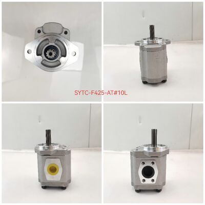 Προσαρμόσιμη αντλία κιβωτίων SYTC σειρά SYTC-F425-ATΦ10L Υδραυλική αντλία μεταφοράς πετρελαίου μηχανήματα φορτωτή χύτευσης σιδήρου και αλουμινίου κράμα Ένα έτος εγγύηση Εταιρική προμήθεια
