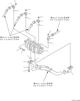 705-41-08210 ΒΆΡΟΣ αντλιών εργαλείων 705-41-08240 KOMATSU SBR11+11+7+2.5 PC28UD PC28UG PC28UU: 10KGS